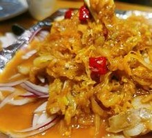 Sizzling Sour Cabbage with Pork Belly