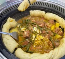 Stewed Pork Ribs in Iron Pot