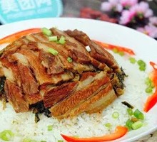 Preserved Vegetable Braised Pork Rice