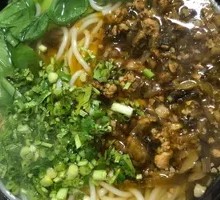 Pork and Pickled Mustard Greens Noodles