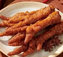 Braised Chicken Feet with Tiger Skin