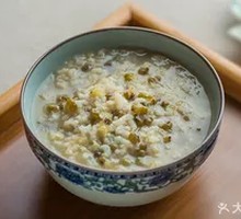 Rice and Mung Bean Porridge