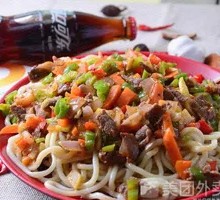 Beef Jerky Noodles