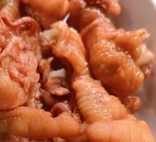 Spicy Sour Lemon Chicken Feet