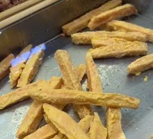 Crispy Sweet Potato with Ganmei Powder