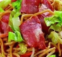 Bacon Fried Noodles
