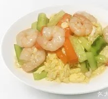 Stir-Fried Shrimp with Cucumber
