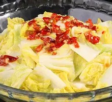 Spicy Chopped Pepper Bok Choy