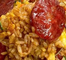 Black Pepper Chinese Sausage Fried Rice