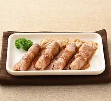 Beef Rolls with Enoki Mushrooms