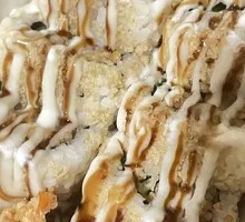 Black Gold Fried Shrimp Roll Sushi