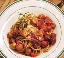 Black Pepper Sausage Pasta