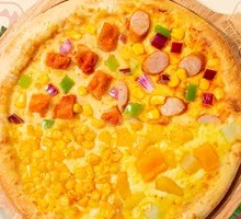 Four Seasons Four-Flavor Pizza