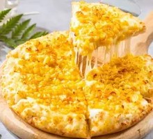 Yogurt Corn Pizza