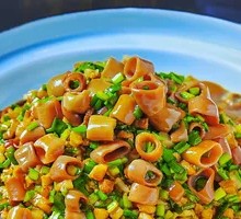 Sea Cucumber Rice Toss