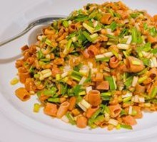 Sea Cucumber Rice Toss