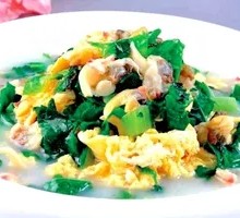 Clam and Bok Choy Stir-fry