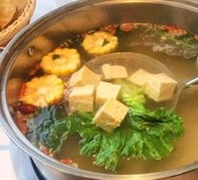 Signature Bone Soup Pot and Spicy Hot Pot