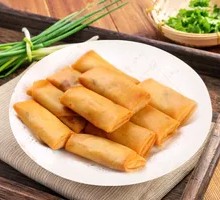 Red Bean Spring Rolls