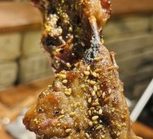 Braised Chicken Skewers