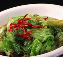 Stir-Fried Lettuce with Oyster Sauce