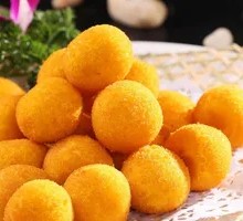 Taro and Sweet Potato Dumplings