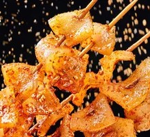 Grilled Pigskin Skewers