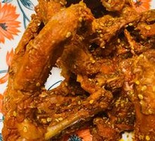 Spicy Chicken Collar Bones