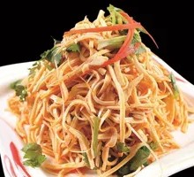 Cold Tofu Noodles Salad