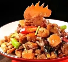 Stir-Fried Black-Claw Chicken