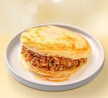 Crispy Pastry Meat Sandwich