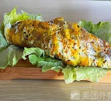 Sauce-Flavored Hand-Rolled Pancake