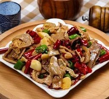 Spicy Lamb Offal Stir-Fry