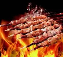 Lamb Skewers with Red Willow