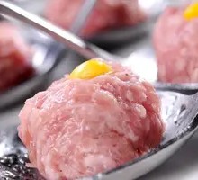 Hand-Beaten Lamb Meatballs