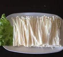 Grilled Enoki Mushrooms