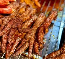 Braised Chicken Feet with Tiger Skin