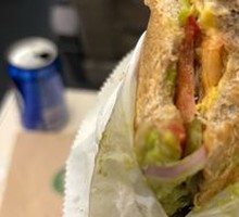 Avocado Shrimp Sandwich