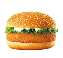 Crispy Garden Chicken Burger