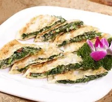 Fennel Greens Omelette Pancake
