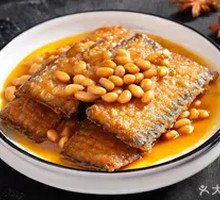 Braised Bandfish with Soybeans