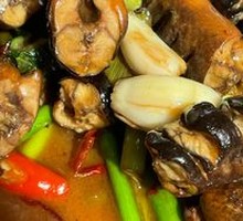 Stir-Fried Eel Pieces