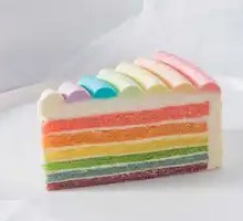 Rainbow Cheesecake Mousse