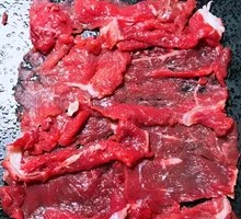 Freshly Sliced Beef