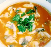 Plum Golden Soup Sour Fish