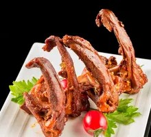 Braised Duck Neck Bones
