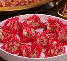 Lamb and Beef Meatball Platter