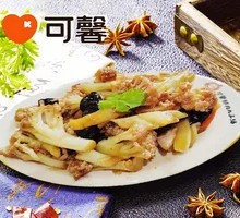 Stir-fried Cauliflower with Pork