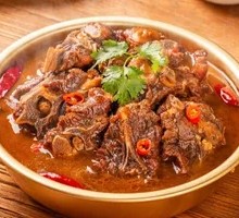 Lamb Leg Bones and Lamb Spine Combo Pot