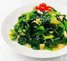 Garlic Spinach